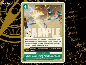 OP09-041 - Soul Franky Brazo Oscilante Boxeo Sólido | Juego de Cartas UNA PIEZA - Imagen 1 de 2
