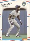#172 Ernest Riles - Milwaukee Brewers - 1988 Fleer Baseball