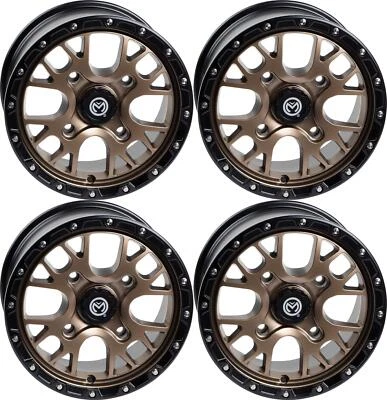4 ATV/UTV Wheels Set 15in Moose 545X Bronze 4/156 4+3 POL - Image 1 of 4