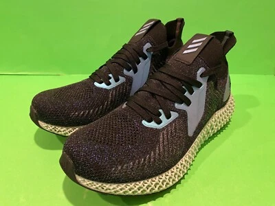 L@@K WOW RARE ADIDAS ALPHAEDGE 4D BLACK IRIDESCENT SZ 9.5 ULTRA BOOST ULTRABOOST - Изображение 1 из 4
