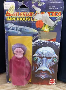 VTG 1978 Battlestar Galactica Imperious Leader Action Figure NEW NOC Unpunched - Picture 1 of 5