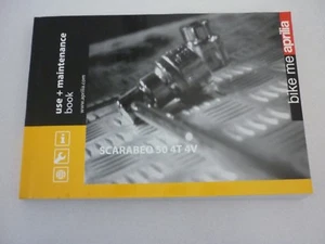   LIBRETTO USO E MANUTENZIONE APRILIA SCARABEO 50 CC 4T 4V - Foto 1 di 2