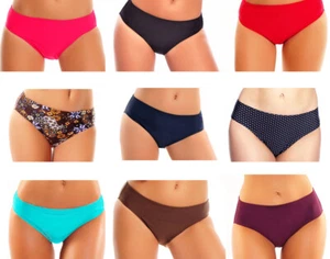 S4) BAÑADOR MUJER BIKINI TANKINI PARTE INFERIOR PANTY COLOR NUEVO TALLA 38 - 62 - Imagen 1 de 5