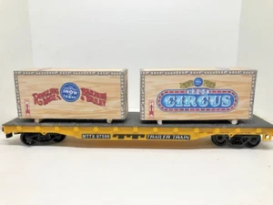 Ringling Bros. and Barnum & Bailey set of 2 FLAT CAR NOT INCLUDED - Picture 1 of 5