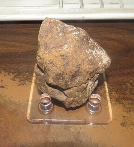 144 Gm GOLD BASIN  METEORITE  HIGH GRADE ARIZONA  STAND INCLUDED  JAL - Picture 1 of 8