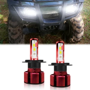 For Honda Rancher 350 2001-2006 LED Headlight High&Low Dual Beam 6000K Bulbs Kit - Picture 1 of 10