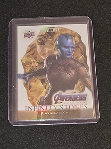 2022 Marvel Allure Karen Gillan as Nebula Infinity Stones White Mind Stone 5/6 - Picture 1 of 2