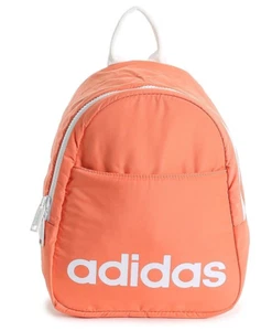 Adidas Core Mini Backpack Semi Coral/ White, Bag #5148230 NWT - Picture 1 of 5