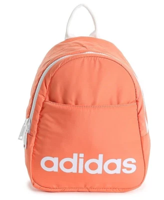 Adidas Core Mini Backpack Semi Coral/ White, Bag #5148230 NWT - Image 1 of 4