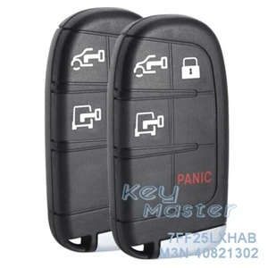 2x for Ram ProMaster 1500 2500 3500 2022 2023 Smart Remote Key Fob M3N-40821302 - Picture 1 of 5