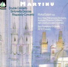 BOHUSLAV MARTINU - Martinu: Double Concerto For String Orchestras & Piano H271 /
