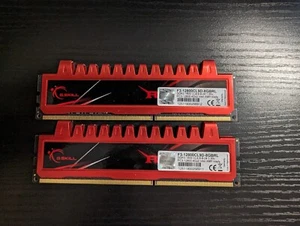 G. SKILL RIPJAWS 8GB 2x4GB DDR3-1600 F3-12800CL9D-8GBRL DIMM 240pin - Picture 1 of 2