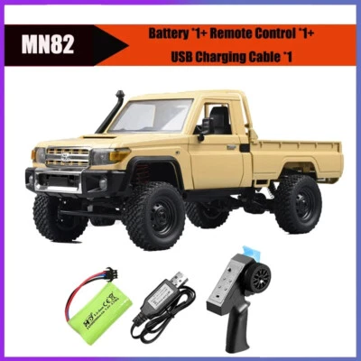 MN82 1:12 Full Scale RTR RC Car 2.4G 4WD 280 Motor Off-Road Remote Control Car - Image 1 of 4