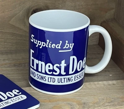 Supplied by Ernest Doe Mug | Vintage Farming Tractor Mug - Image 1 of 3