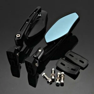 Universal Race Rearview Mirrors for Yamaha YZF R6 R1 2009-2014 2010 2011 2012 13 - Picture 1 of 10