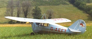 AERONCA C-3 (Spannweite 2057 mm). UL Leichtflugzeug. USA. Modellbauplan - Bild 1 von 4