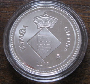 Zaldi 2010 - Spain, 5 Euro from 2011 - Girona. Silver - Picture 1 of 4