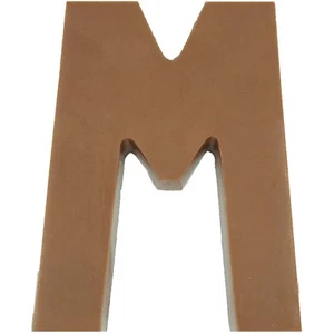 Philadelphia Bonbons feste Milchschokolade Alphabet Buchstabe M, 1,75 Unze Geschenk - Bild 1 von 3