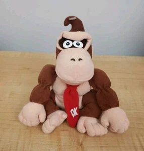 Peluche vintage BD&A Nintendo 64 Super Mario Bros BDA N64 1997 Donkey Kong Bean - Imagen 1 de 14