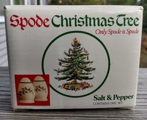 SPODE Sal y Pimienta ÁRBOL DE NAVIDAD - Imagen 1 de 3