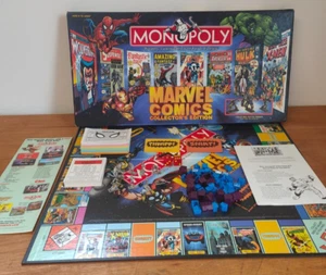 Monopoly Marvel Comics Collector's Edition (1999) Parker Brothers Board Game - Picture 1 of 20