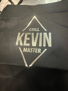 Kevin Grill Master Apron - NEW BBQ Fathers Day - Picture 1 of 7