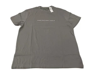 American Eagle Outfitters Standard Fit Short Sleeve T-Shirt Logo Size Large - Picture 1 of 15