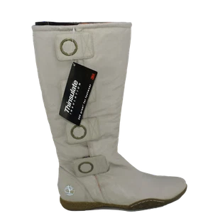Timberland Sierra Vista Mujer Mujer Botas Zapatos Gris Cuero Alto 14 Pulgadas Talla 7.5 - Imagen 1 de 12