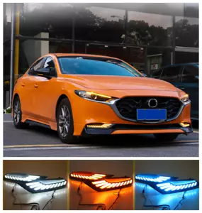 For 2021 2020 Mazda 3 Sedan DRL LED daytime running lights Turn signal light H - Bild 1 von 10