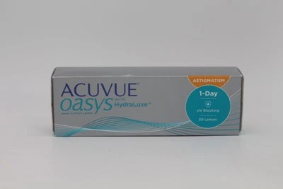 ACUVUE OASYS 1-Day with HydraLuxe 30er D -0.25 CYL -1.25 - Bild 1 von 3
