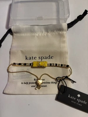 KATE SPADE Hit the City Taxi Cab Slider Bracelet in Gold NWTs - Image 1 of 4