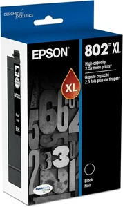 EPSON 802 Ink Black Cartridge for WorkForce Pro WF-4720, WF-4730, WF-4740 🖨️ - Picture 1 of 6