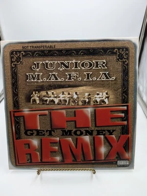 JUNIOR M.A.F.I.A. GETTIN MONEY (REMIX) 12" 1996 BIG BEAT NOTORIOUS B.I.G. Vinyl - Imagem 1 de 4