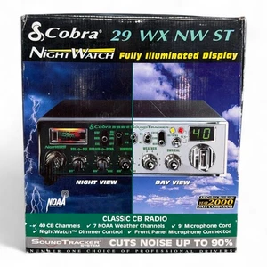 COBRA 29 WX NW ST NightWatch SOUND TRACKER 40 CH CB Radio *LEGGI DESCRIZIONE* - Foto 1 di 16