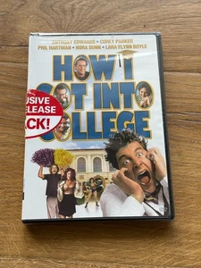 How I Got Into College (DVD, 1989) BRAND NEW Sealed - Imagen 1 de 6