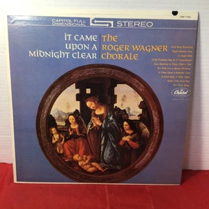 Roger Wagner Chorale It Came Upon A Midnight Clear LP Vinyl Album Record - Foto 1 di 4