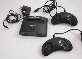 Atgames Sega Mega Drive Mini Classic Console Boxed 81 Games -
