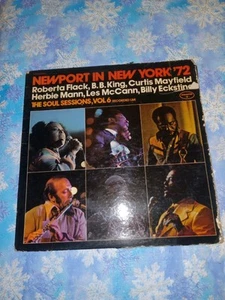 Newport In New York 1972 The Soul Sessions Vol 6 LP Vinyl Buddha Records CST9028 - Picture 1 of 3