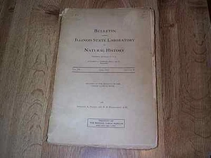 Studien über die Biologie des oberen Illinois River von Stephen Forbes ILLUS 1913 - Bild 1 von 4
