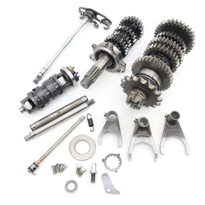 06 07 2006 2007 Yamaha Yzf R6 R6r Motor Transmisión Tranny Gears #1 B99 Foto 1 de 4