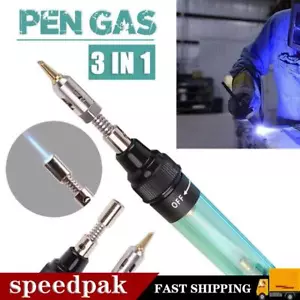 Soldador de gas en forma de pluma antorcha de gas autoencendido inalámbrico butano. Nuevo - Imagen 1 de 14