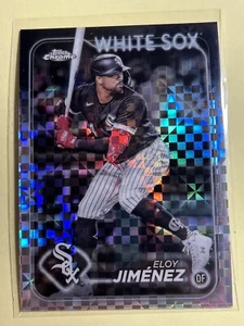2024 Topps Chrome X-fractors #125 Eloy Jimenez Chicago White Sox - Picture 1 of 2