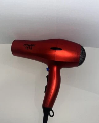 Secador de pelo Conair RED Professional Designer 1875 vatios terciopelo táctil PROBADO Foto 1 de 4