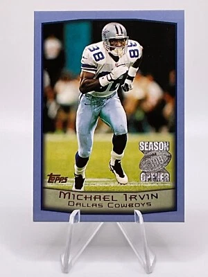 Michael Irvin 1999 Topps Season Opener #7 Dallas Cowboys 1 Owner - Image 1 of 2