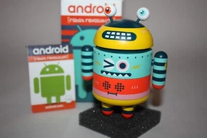 ANDREW BELL WONK-3 LOULOU & TUMMIE ANDROID REVOLUTION ROBOT DEAD ZEBRA ART TOY - Picture 1 of 4