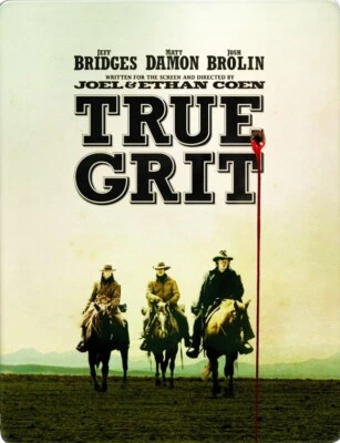 True Grit (2010) Blu Ray + DVD Steelbook - VERY GOOD Condition - Image 1 of 2