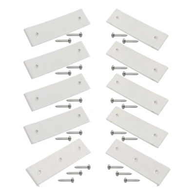 1 Set Boat Trailer Bunk Slides Pads White for Seagoing Motorboats Water Scooters - image 1 of 4