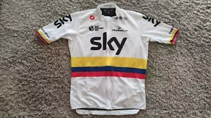 Camiseta Sergio Henao Team Sky Campeón Nacional Colombiano Castelli Talla: XL ¡NUEVA! - Imagen 1 de 17