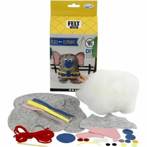 Elliot the Elephant, Animali in feltro da cucire - diy - step by step - Bild 1 von 1