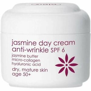 Ziaja Jasmine Day Anti-Wrinkle Face Cream for Dry, Mature Skin 50+ SPF 6  50ml